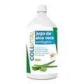 Aloe vera puro para beber con pulpa natural/zumo 99.5% aloe vera con certificación Bio y ecologico/bebida de jugo de aloe vera organico fabricada en España 1 litro