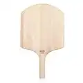 New Star Foodservice 50295 Restaurant-Grade Wooden Pizza Peel, 16" L x 14" W Plate, with 10" L Wooden Handle, 24" Overall Length