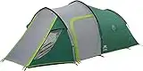 Coleman Chimney Rock 3 Plus Tent, 3 person tunnel tent, 3 man camping tent, large darkened sleeping cabin blocks up to 99% of sunlight, waterproof HH 4.500 mm