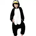 WAFUNNE Kids Penguin Costume Cosplay Halloween Animal Onesie for Boys Girls Child Penguin S