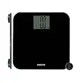 Salter Max Capacity 250 kg Digital Bathroom Scales ââ‚¬â€œ Easy Read Display Large Platform for More Foot Room Step-On for Instant Weight Reading Carpet Feed for Accuracy on Uneven Floors - Black