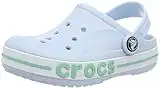 Crocs Bambini, ragazze, ragazzine Bayaband Clog Children Girls Boys, MineralBlue Pistachio, 29/30 EU