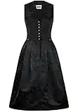 Stockerpoint Dirndl Daphne Vestido, Negro, 42 para Mujer