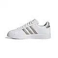 adidas Grand Court 2.0, Zapatillas Deportivas Mujer, Multicolor (Cloud White Platin Met Platin Met), 40 EU