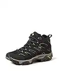 Merrell Herren Moab 2 Mid Gtx Trekking- & Wanderstiefel, Schwarz, 45 EU