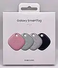 Samsung Galaxy SmartTag Bluetooth Tracker (4 Pack, Multi Colors) EI-T5300KMEGWW