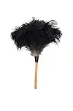 ROYAL DUSTER Black Ostrich Feather Duster (14")