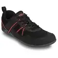 Xero Shoes Prio Cross Training - Scarpa da uomo leggera Zero Drop, a piedi nudi, Nero/Rosso Samba, 42.5 EU