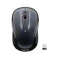 Logitech M325 Souris sans Fil, 2,4 GHz avec Récepteur USB Unifying, Suivi Optique 1000 PPP, Batterie Longue Durée 18 Mois, Compatible avec PC/Mac/Ordinateur/Chromebook - Gris Foncé