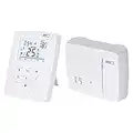 Emos Termostato inalámbrico OpenTherm, regulador de Temperatura Digital programable para calefacción o Aire Acondicionado, 9 programas, protección contra heladas, ON-Off, P5611OT