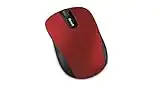 Microsoft - Bluetooth Mobile Mouse 3600 - Souris Bluetooth pour PC, ordinateurs portables compatible Windows, Mac, Chrome OS - Rouge (PN7-00014)