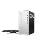 HP Pavilion Desktop Computer PC, AMD Ryzen 7 Processor, AMD Radeon Graphics, 16 GB SDRAM, 512 GB PCIe SSD, Windows 11 Pro OS, 9 USB Ports, High-Performance Wi-Fi & Bluetooth, (TP01-2062,2022)