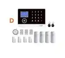 MPS Alarm System House Wireless DIY 4G Wifi RFID for Home Security, White