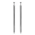 Bingfu 7 Sections Telescopic 74cm AM FM Antenna Portable Radio Antenna Replacement (2-Pack)