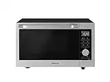 Panasonic NN-C69KSMEPG Horno de microondas combinado ventilado 1000 W en 5 niveles,30 L,cuarzo en 2 niveles,30 programas automáticos,especial programa Junior Menu,diseño inoxidable y negro