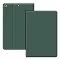 VAGHVEO Coque pour iPad Mini/Mini 2/Mini 3 7.9" Étui Housse Cuir PU Antichoc Léger Flexible Smart Case (Réveil/Sommeil Automatique) Cover Arrière TPU Souple pour Apple 7,9 Pouces Mini 2 3, Vert Foncé