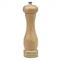 Cole & Mason HA0824P Beech Capstan | Light Wood | Pepper Mill | Precision+/Adjustable Grind | Natural Beech Wood | 200mm | Single | Includes 1 x Pepper Grinder | Lifetime Mechanism Guarantee