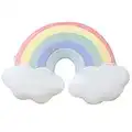 JIANEEXSQ Cloud Rainbow Shaped Pillow Home Decorative Creative Cushion Plush Stuffed Pillow Candy Color Cushion 00112021