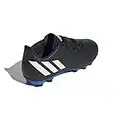 adidas Predator Edge.4 FxG, Scarpe da Calcio, Cblack/Ftwwht/Vivred, 28 EU