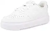 Nike Damen Court Vision Alta Wanderschuh, White/White-White, 40 EU