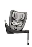 CYBEX Sirona S with SensorSafe, Convertible Car Seat, 360° Rotating Seat, Rear-Facing or Forward-Facing Car Seat, Easy Installation, SensorSafe Chest Clip, Instant Safety Alerts, Manhattan Grey