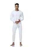 North Bund Ropa Termica Hombre con Forro Polar Conjunto Interior Termico Camiseta y Pantalon Extra Calido Camisa Manga Larga Calzoncillo Largo Malla Invierno para Ciclismo Senderismo Esquí Correr