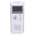 Paranormal Ghost Hunting Equipment Digital EVP Voice Activated Recorder USB US 8GB (Silver)