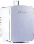 Subcold Ultra 15 Mini Fridge Cooler & Warmer | 3rd Gen | 15L capacity | Compact, Portable and Quiet | AC+DC Power Compatibility (White)