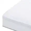 LUTE Queen Mattress Protector, 100% Waterproof Mattress Cover, Cooling Bed Cover with Soft Bamboo and Breathable Cotton Terry, Vinyl Free Deep Pocket Mattress Pad Fit up to 18 inches , Machine Washable