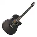 Guitare Électro-Acoustique Roundback par Gear4music Noir