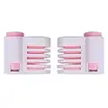 JUNSHUO Lot de 2 trancheuses à gâteau,Coupe Toast,5 Couches réglable trancheuse à Pain de Gâteau DIY pour la Cuisine Accessoire de Cuisson (Rose)