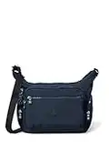 Kipling Damen Gabbie Crossbody, Blue Bleu 2, 18.5x35.5x30 cm EU