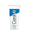 CeraVe Eye Repair Cream for Dark Circles & Puffiness 14ml with Hyaluronic Acid and 3 Essential Ceramides