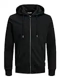 JACK & JONES Male Hoodie Basic Reißverschluss