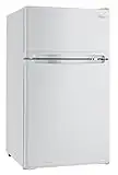 Danby Designer Two Door Mini Fridge, White