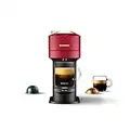 Nespresso Vertuo Next Coffee and Espresso Machine by Breville, Cherry Red, Large, medium, small capsules