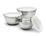 Cuisinart Mixing Bowl Set, Stainless Steel, 3-Piece, CTG-00-SMB