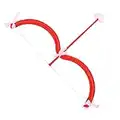 NUOBESTY Cupid Bow Set, Kids Archery Toy Cupid Costume Photo Prop Cupid Costumes Accessory for Valentines Wedding Birthday Party Prop