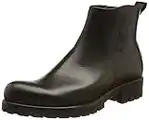 ECCO Women's Modtray Hydromax Water-Resistant Ankle Boot, Black, 9-9.5