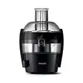 Philips Entsafter – 500W, 1.5L, NutriU-Rezepte-App, QuickClean (HR1832/00), 400 Watt, ‎1 Liter, 23 x 23 x 42 cm, Schwarz