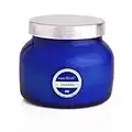 Capri Blue Petite Scented Candle with Glass Candle Holder - Luxury Aromatherapy Candle - 8 Oz - Volcano - Blue