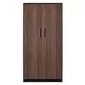 Aktenschrank Mehrzweckschrank Garderobenschrank Allzweckschrank Stahlspind Garderobenschrank Besenschrank Metall Schließfachschrank Flügeltürschrank lagerschrank abschließ 183x90x45cm