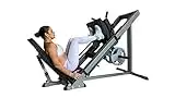 GFS Leg Press and Hack Squat Machine for Your Lower Body Weight Training ( Quads, Hamstring, Glutes, Calves ), 1,000 lb Weight Capacity, for Home and Commercial Gym