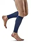 CEP - THE RUN COMPRESSION CALF SLEEVES for men | leg compression sleeves men in blue for an effective muscle activation in the calf | Size IV | L