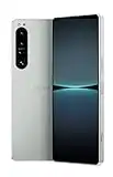 Sony Xperia 1 IV - 6,5 Zoll 21:9 breites 4K HDR OLED Display - 120Hz Bildwiederholrate - True Optical Zoom (mit ZEISS T* Beschichtung) - 3,5 mm Klinkenstecker - Android 12 - SIM frei - Dual SIM Hybrid - Ice White