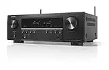 DENON AVR-S660H 5.2 Ch AVR (2021 Model), Advanced 8K Upscaling, 3D Audio - Dolby TrueHD, DTS:HD Master, Amazon Alexa, Black