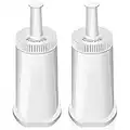 isinlive Paquete de 2 filtros de agua de repuesto compatibles con Breville Claro Swiss para Oracle Barista Bambino Espresso Machine - Parte #BES008WHT0NUC1