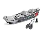 Dakota K2 2 Person Vinyl Inflatable Kayak with Oars and Pump 68310VM