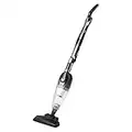 Amazon Basics 2-in-1 Corded Upright Vacuum Cleaner, ECO Motor, HEPA filtration, Lightweight Stick, Grey (UK)