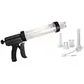 Weston Original Jerky Gun Jr (37-0211-W), Plastic Tube Holds 1lb of Ground Meat, Dishwasher Safe, Harvest